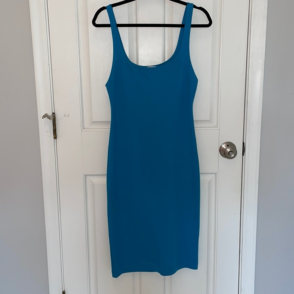 ZARA midi bodycon dress